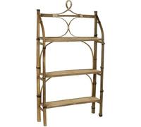 Étagère DKD Home Decor naturellement rotin bambou 3 étagères (62 x 15 x 103 cm)