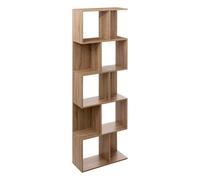 Étagère Double 5 Niveaux "Novia" 179cm Naturel
