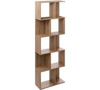 Étagère Double 5 Niveaux "Novia" 179cm Naturel