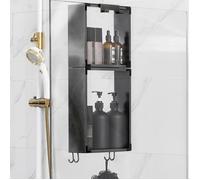 Etagere Douche à Suspendre Etagere Douche Sans Percage 52 cm Rangement Et Organisation De La Salle De Bain Inox pour Shampooing