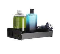 Etagere Douche Étagères flottantes avec Rail, étagères murales murales, étagères flottantes for Salle de Bain, Cuisine et Chambre à Coucher, Tailles diverses Rangement Douche (Size : Length 30 cm)