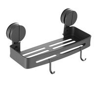 Etagère Douche Ventouse, Support Porte Gel Douches Salle de Bain sans Perçage, Serviteur Panier Douche à Suspendre sans Percage pour Rangement Shampooing Revitalisant Savon Cusine Salle de Bain