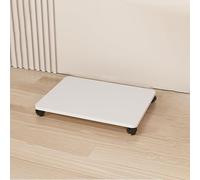 Étagère DVD, étagère Audio, étagère De Jeu, Vitrine CD, Support Multimédia AV, étagère d'angle, Support De Divertissement, Tour Audio, Support pour, White, 60x45cm