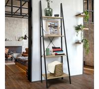 Etagère Echelle 4 Niveaux Detroit Design Industriel Marron