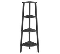 Étagère Échelle - VASAGLE - Style Industriel - Gris Anthracite et Noir Mat - 4 Niveaux