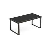 Étagère empilable nizer en plan de travail antidérapante et peu encombrante pour cuisine, garde-manger et placard (noir, 40 x 20 x 21 cm)