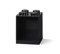Étagère empilable ROOM COPENHAGEN Lego brique 4 boutons noir