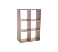 5 five simply smart 5five - étagère 6 Cases Mix n modul Effet Bois Naturel