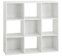 Etagère en bois 9 cases Mix coloris blanc 5five Blanc, Blanc G