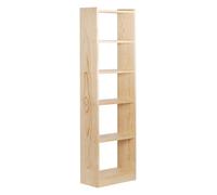 Étagère en bois massif "Gala" Étagère ouverte à 6 niveaux - Largeur : 49,6 cm