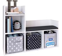 Vcm Étagère En Bois Pour Enfants Étagère À Livres Banc Pour Enfants Étagère À Jouets Étagère À Chaussures Lesus