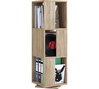 Étagère en bois VCM verticale | Bibliothèque pivotante | Dimensions env. H. 109 x L. 34 x P. 34 cm | Étagère élégante | Étagère de bureau - Stifta XL