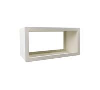 Étagère en céramique blanc cassé, modulable, réglable en hauteur, à fixer, 1 étagère - Pomax, Verona - 90x40x45 cm