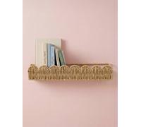 Étagère en feston corde de papier beige TU