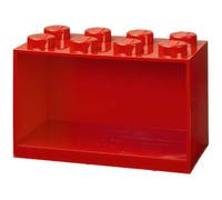 Etagère en forme de brique Lego - Rouge