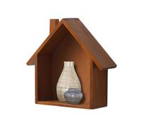 Étagère en forme de maison, étagères de présentation chic pour cadre de maison, panneau de maison de ferme, jolie petite étagère décorative pour chambre d'enfant, mariage, salon