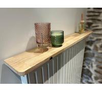 Etagère en lamellé-collé bois massif pour radiateur - Hévéa- 50x15cm