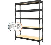 Etagère en métal Kovona Praktik VRPRV1801204505C0001 1800x1200x450 mm 5 étagères noir