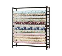 Étagère en tissu métallique robuste - Solution de rangement en PVC pour nappe et film de fenêtre, 100 x 45 x 160 cm pour travaux manuels, projets de bricolage, décoration à la maison