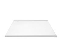 Étagère en Verre Trempé 11,8x11,6 Pouces, pour Réfrigérateur | Support Robuste, Bord Sécurisé, Surface Lisse Transparente, Nettoyage Facile, Rangement Modulaire pour Réfrigérateurs