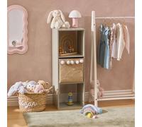 Atmosphera - Étagère Enfant mix'n modul 3 Cases Vert 34,5x32x100,5 cm