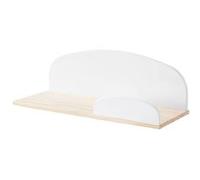 Etagère enfant en bois brut et laqué L65cm KARIBOU blanc Blanc G