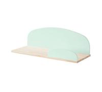 Etagère enfant en bois brut et laqué L65cm KARIBOU vert