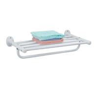 Etagère et porte serviette - Blanc