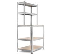 Etagere Etabli d'atelier 625kg Charge Lourde Metallique de Rangement Atelier