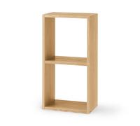 Étagère étroite en chêne - 2 niveaux (Dont Eco-part. 0,82 €) One Colour Mobilier/Étagères/Étagères modulables en bois