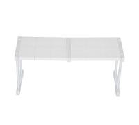 Étagère Extensible Empilable, Support de Rangement Réglable, Robuste, Support de Charge de 121 LB, Organisateur de Séparation pour Placard, Armoire, Placard (Longueur 47-68 cm / 18,5-26,8