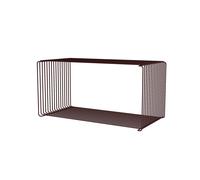 Montana Étagère cube Panton Wire Extended 70x34.8x34.8 cm Black red