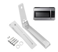 Étagère extensible pour four à micro-ondes - Support en acier inoxydable, support extensible pliable | Support mural réglable avec bras pliables, support mural pour micro-ondes pour économiser de