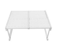 Étagère Extensible Pour Placard, Acier Carbonne, 48cm, Support 20KG - Organisation Modulaire, Installation Sans Perçage, Usage Polyvalent (Longueur 47-68 cm / 18,5-26,8 pouces)