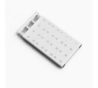 Étagère extensible réglable pour penderie, séparateur d'étagère, solution de rangement peu encombrante, convient pour 48 à 80 cm, version standard 9,4 W