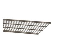 Étagère fil en acier pour système de crémaillère suspendue - graphite - 900x400 mm ELFA®