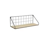 - Etagère filaire en bois et métal 45 cm