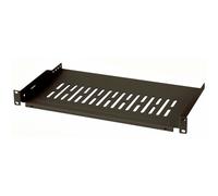 Étagère Fixe pour Rack 19 " Profondeur 25cm Noir I-Case TRAY-250BK