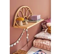 Étagère Fleur en rotin bois TU