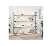 Vidaxl Étagère Flottante 160x20x2 Cm Acacia Massif Finition À L'huile Marron