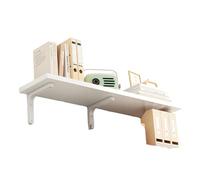 Étagère Flottante, 20/30 cm en Bois Massif étagère Rustique étagère Murale étagères de Rebord étagères pour Salon, Cuisine, Chambre à Coucher, Salle de Bain Ivory 30 * 90cm
