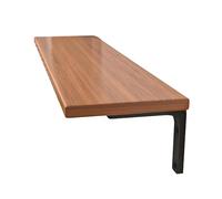 Étagère Flottante, 20/30 cm en Bois Massif étagère Rustique étagère Murale étagères de Rebord étagères pour Salon, Cuisine, Chambre à Coucher, Salle de Bain Walnut 30 * 60cm