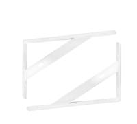 Étagère flottante en acier antirouille à fixation murale pour économiser de l'espace facile à installer Décoration de la maison Supports d'étagère murale