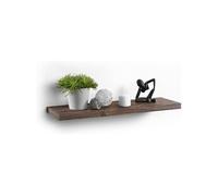 Etagère flottante en bois - Marron - L 75 x l 22,8 cm