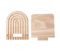 Étagère Flottante en - Organisateur Mural, étagère d'affichage en Bois | Rangement Polyvalent pour Salon, Salle de Bain, Cuisine, Bureau, Pot de de méditation, Livre