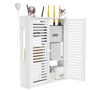 Étagère Flottante Murale Boîte De Rangement Pour Étagère De Routeur Boîte Décorative D'appareillage De Commutation Multimédia Pour Boîtier Électrique Support De Décodeur
