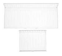 Étagère Flottante Murale en PET sans Perçage, Lot de Deux, Transparente | Bords Polis Lisses, Capacité de Charge, Retrait Facile, pour Chambre et Autres Espaces Nécessaires