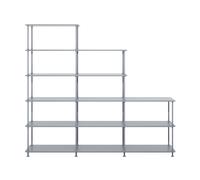 Etagère Free escalier WxHxD 203.4x178.1x38cm