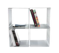 Étagère grillagée set 2 Panton Wire 4 moduls à 34.8x34.8x34.8cm