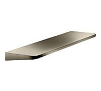 Étagère hansgrohe Universal circulaire PN 42844830 400x110mm, fixation murale, nickel poli
